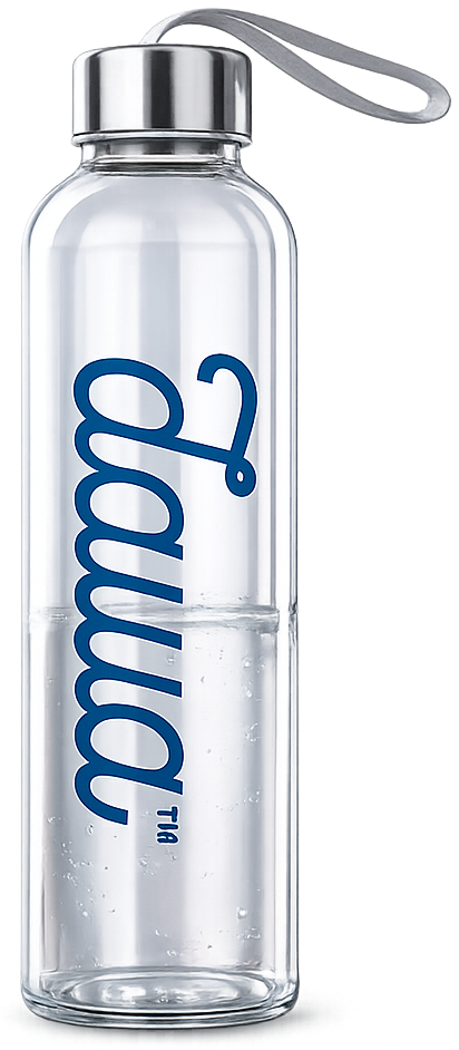 Dawa Glass Water Bottle (gift)